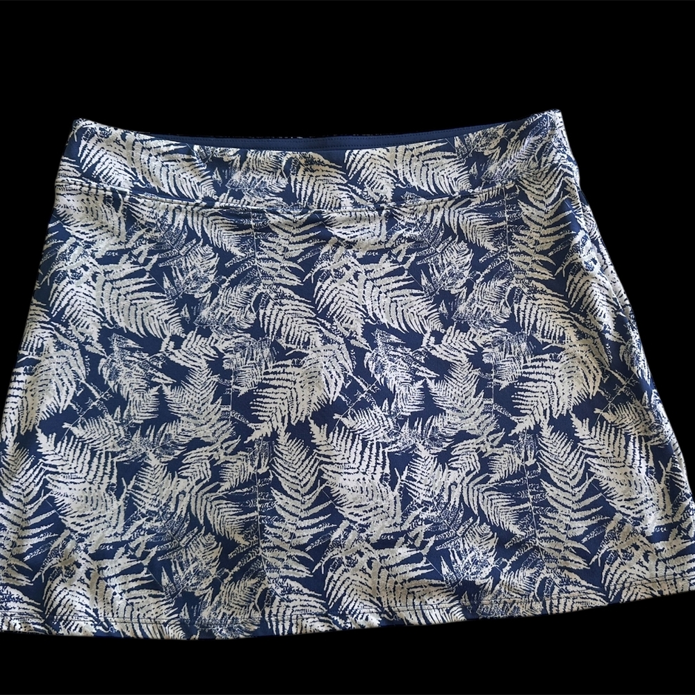 Tranquility by Colorado Clothing Blue A-Line Mini Skirt